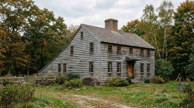 The Dutch Saltbox Hiding in Plain Sight: How Huntington’s 1819 Walt Whitman Birthplace Encodes a Building Tradition That Died Almost Everywhere Else
