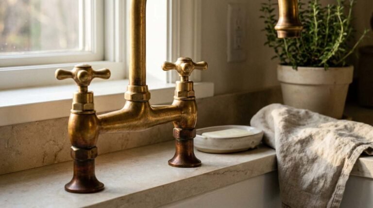 The Return of Aged Brass: Why Designers Are Ditching Chrome for Something Warmer