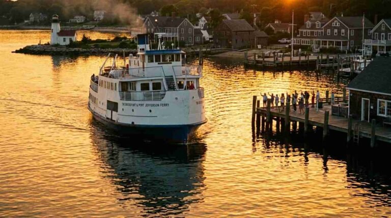 The Port Jefferson Ferry Isn’t Just Transportation — It’s the Reason This Village Has a Real Estate Premium