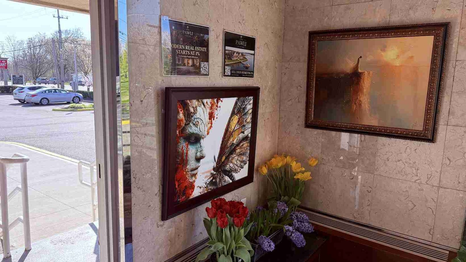 Heritage Diner Lobby Artwork