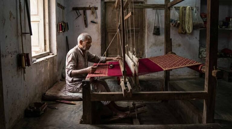 Silk That Takes a Century to Fade: The Weavers of Varanasi and the Collectors Who Have Found Them