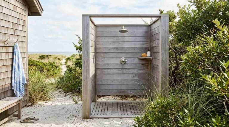 The $8,000 Outdoor Shower Renovation That Added $40,000 to a Fire Island Asking Price