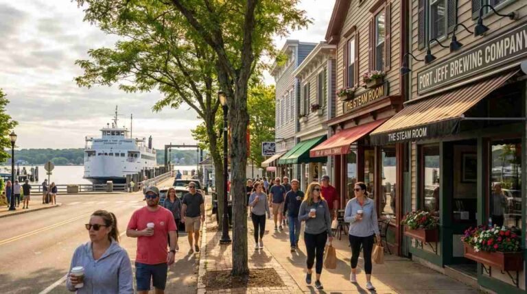 The Block That Time-Locked: Why Port Jefferson Village’s Walking Culture Survived When Every Town Around It Didn’t
