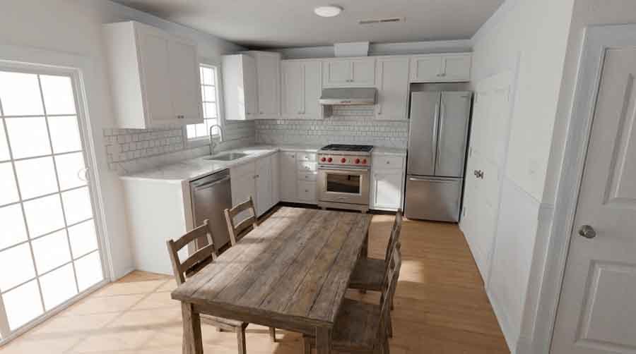 Kitchen 01 — After