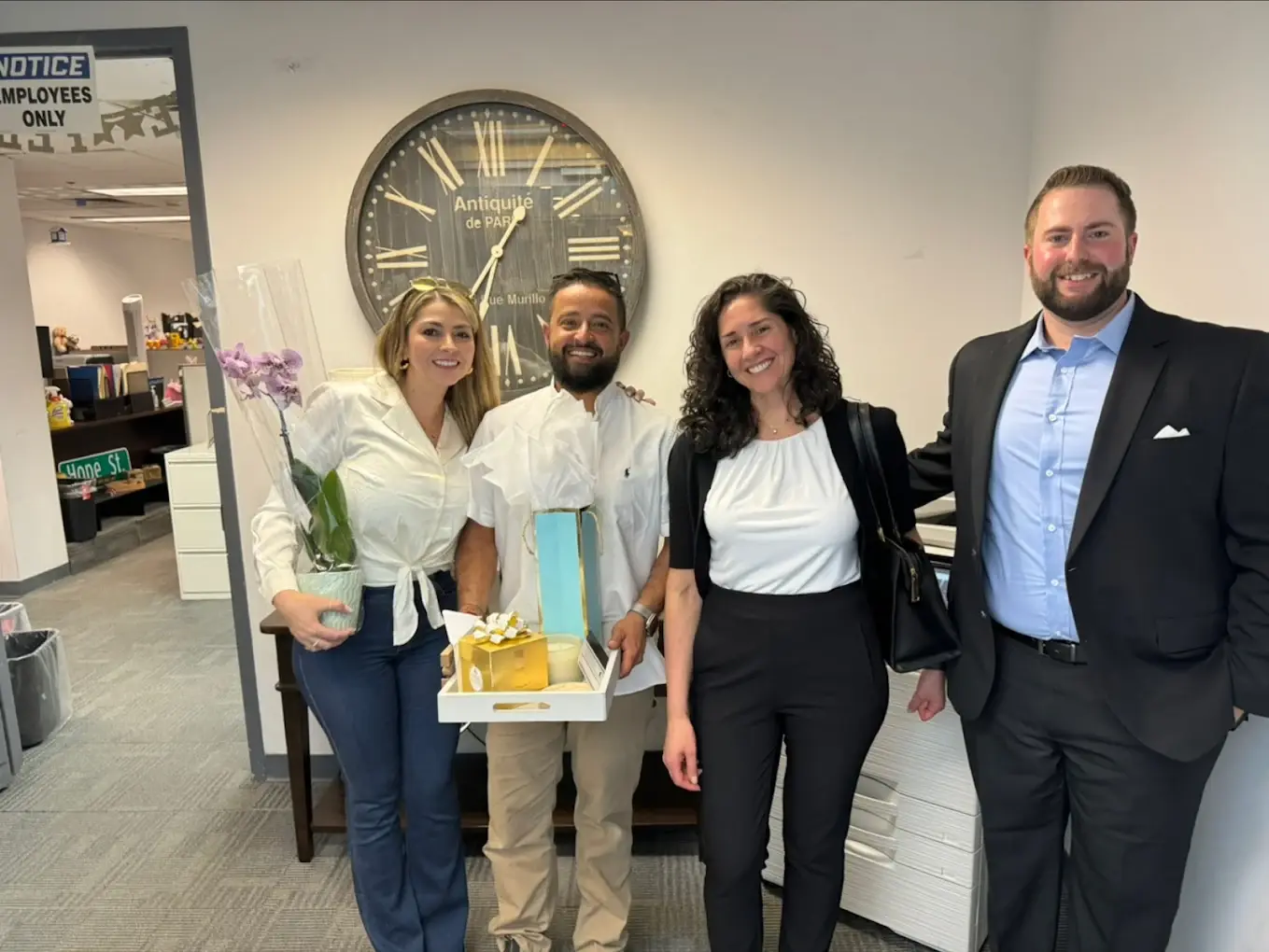 Client closing photo