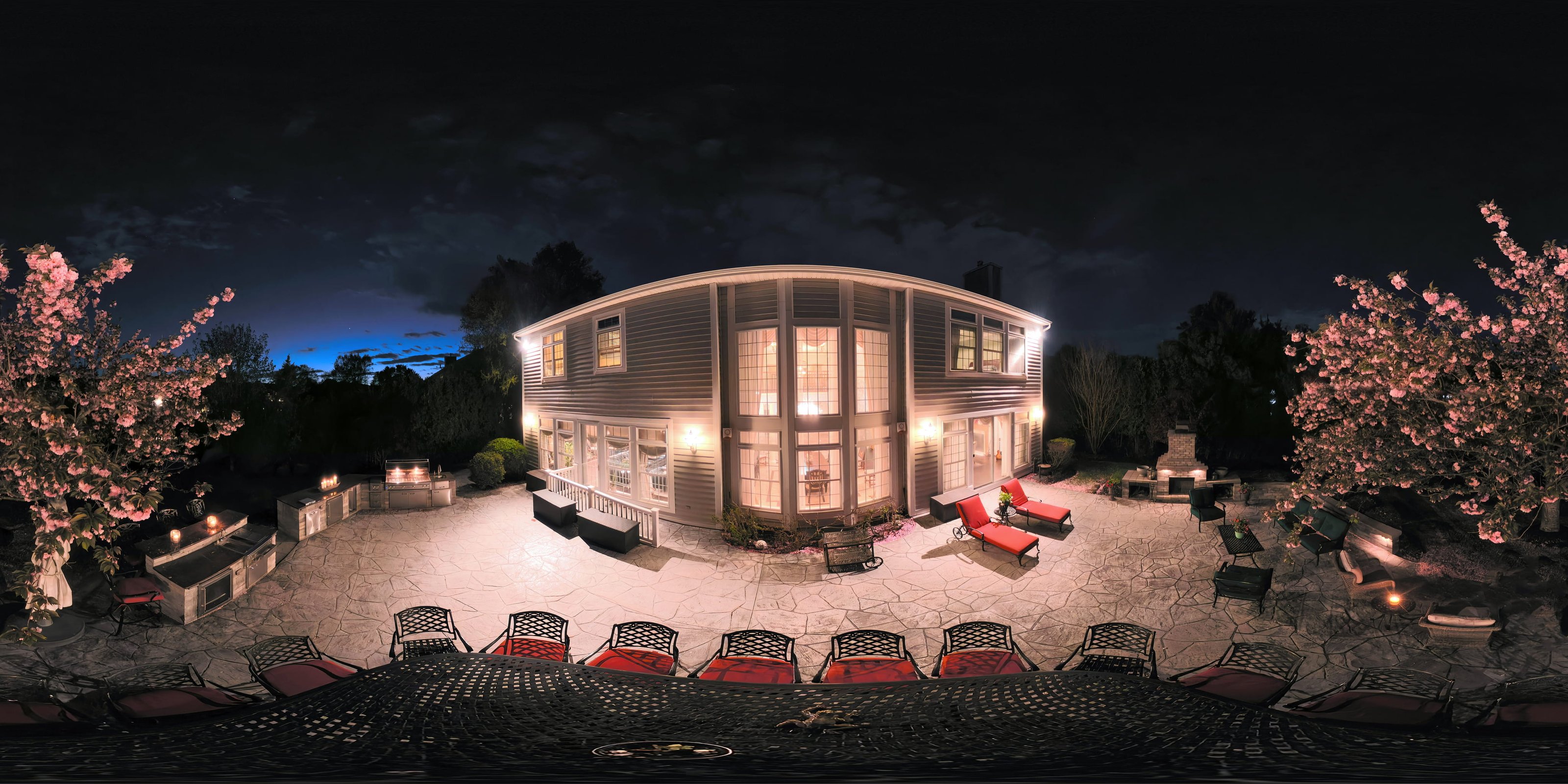 The raw equirectangular file from the DJI Avata 2 — the complete 360 sphere mapped flat at 2:1 ratio