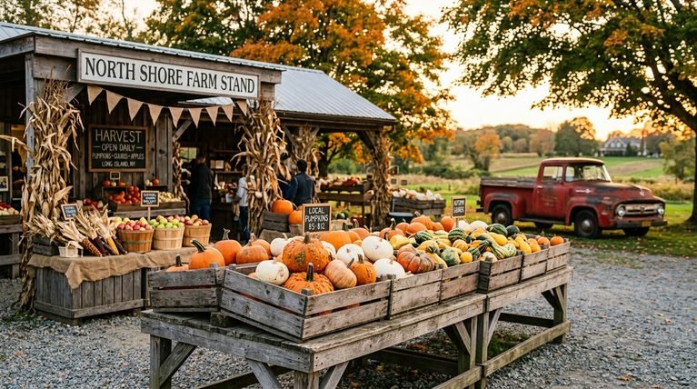 Where the North Shore Goes for Pumpkins: A 2026 Farm Stand and Orchard Guide