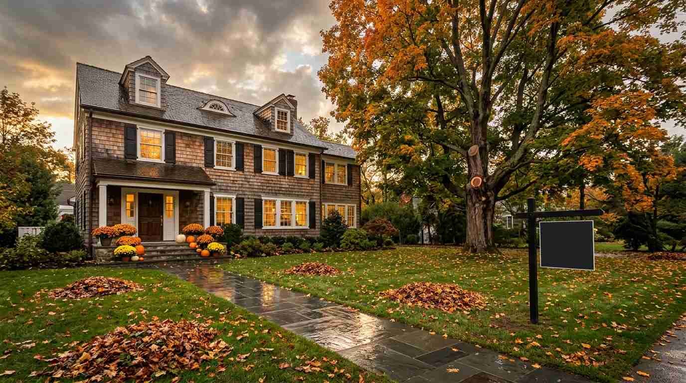 Colonial home for sale exterior