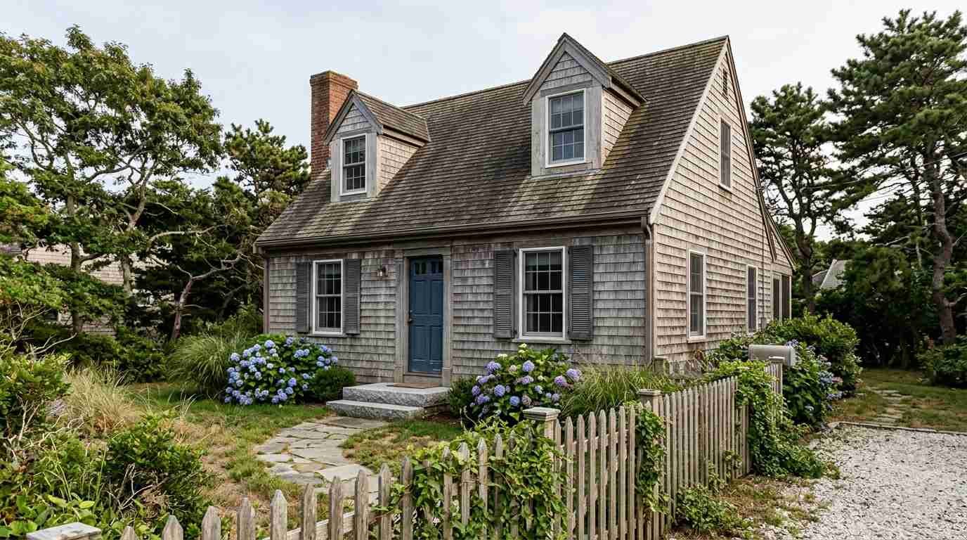 Symmetrical Colonial with shutters and center door
